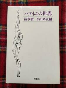 清水徹・出口裕弘編「バタイユの世界」初版 函入り 青土社 フーコー デリダ クロソウスキー バルト