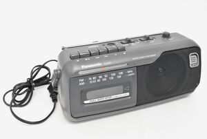 (1025M 0113M16) 1円～ Panasonic パナソニック ラジカセ ラジオカセットレコーダー RX-M45 2020年製 【通電確認済】