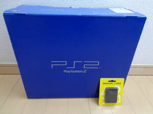 ☆新品/未使用☆ PlayStation2 SCPH-30000　ブラック【黒】 本体/コントローラー/メモリーカード　PS2/プレイステーション2