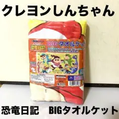 【新品未使用】クレヨンしんちゃん　オラたちの恐竜日記　タオルケット　BIG　映画