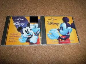 [CD][送料無料] The VERY BEST of DISNEY 全2枚セット