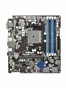 ASRock FM2A88M PRO3+ マザーボード AMD A88X FM2+ MicroATX メモリ最大64G対応 保証あり　