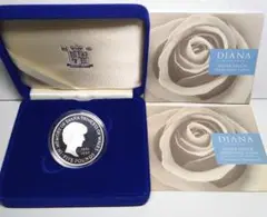 1999年 イギリス ダイアナ妃追悼 5ポンド プルーフ銀貨 (44)