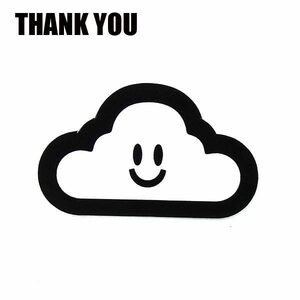 THANK YOU/サンキュー CLOUDY STICKER/ステッカー 雲[返品、交換及びキャンセル不可]