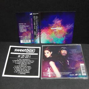 SWEETBOX - ＃Z21　国内盤　福原美穂　スウィートボックス 6代目ヴォーカリスト 盤面綺麗 帯付 歌詞・日本語訳冊子付 福原みほ 北海道 HTV