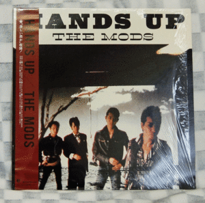 LP●HANDS UP/THE MODS/28-3H-106☆「激しい雨が」収録！