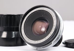 【 実用品 | 動作正常 | レア 】 Nikon Nippon Kogaku NIKKOR-O 2.1cm F4 【 くもりあり 】