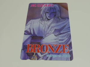 未使用　BRONZE　尾崎南　テレホンカード　50度数