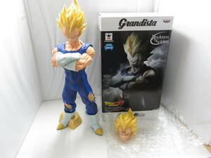 ☆フィギュア ドラゴンボールZ Grandista Resolution of Soldiers VEGETA ベジータ バンプレスト 開封済み 中古☆