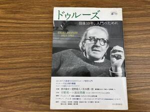 ドゥルーズ没後10年、入門のために　河出書房新社　/D