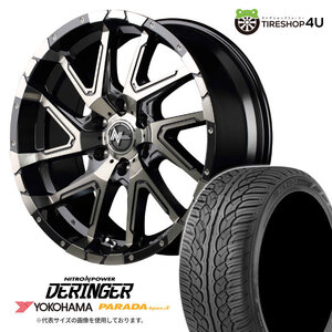 4本セット NITROPOWER DERINGER 20x8.5J 6/139.7 +20 BMP YOKOHAMA PARADA Spec-X PA02 275/55R20 FJクルーザー など