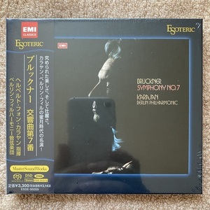 新品 ESOTERIC SACD★カラヤン：ブルックナー 交響曲 第7番★エソテリック ESSE-90059