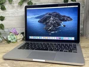 【動作品♪】MacBook Pro 2014 Retina (MF839J/A)[Core i5(4278U)2.6Ghz/RAM:8GB/SSD:256GB/13.3インチ]Catalina 動作品