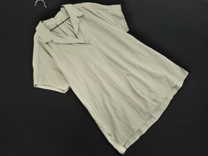 GLOBAL WORK グローバルワーク スキッパー ブラウス シャツ sizeM/カーキ ■◆ ☆ eea9 レディース