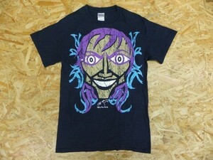 全米第二のプロレス団体 10TNA YEARS OF TOTAL NONSTOP ACTION WRESTLING 両面プリント Tシャツ ネイビー S