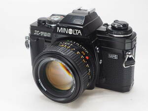 ★実用美品★ MINOLTA ミノルタ X-700 + MD 50mm F1.4 ★シャッター全速、露出計OK★＠4039