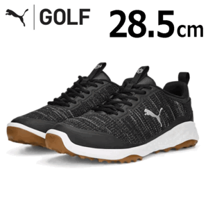 PUMA FUISON PRO 377041 【プーマ】【スパイクレス】【サイズ：28.5cm】【カラー：03 Black/Silver】【GolfShoes】