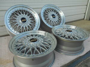 【BBS スーパーRS ８J-18 ET39 (RS509 ) 9J-18 ET42 (RS502) PCD;114,3 5H ハブ径66,5mm ベンツ W124 他、国産車】