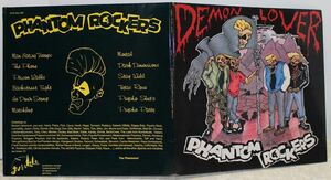 サイコビリー◆PHANTOM ROCKERS - DEMON LOVER◆LP 90s PSYCHOBILLY ROCKABILLY ロカビリー !