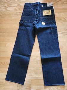 新作 送料込★東洋 SUGAR CANE シュガーケーン SC41822 11oz BLUE DENIM WORK PANTS デニムペインターパンツ　インディゴ　W36