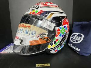 ★ Arai アライ VZ-RAM レプリカ ナカガミ GP2 ジェットヘルメット 59-60 L (A50401-1)