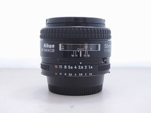 ニコン Nikon Fマウント用レンズ AF NIKKOR 50mm F1.4D