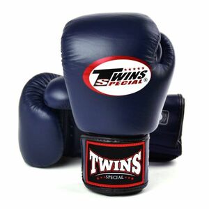 新品 Twins ツインズ 本革性 レザー グローブ BGVL3 ネイビー 10oz ムエイタイ ボクシング キックボクシング MMA 格闘技 Gloves