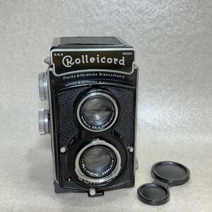 W2 2-144） Rolleicord ローライコード 二眼レフカメラ Heidoscop-Anastigmat 1:3.2 7.5cm / Carl Zeiss Toriotar 1:3.5 7.5cm ジャンク