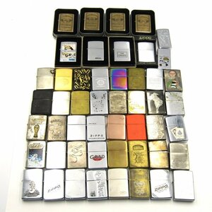 【1円～】ZIPPO ジッポー ジャンク まとめ売り 50点セット スターリング/アーマー/アニメ/企業/レプリカ 1979-2014年製 50018492