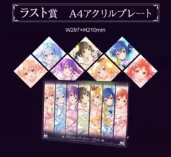 きゃらっとくじ ご注文はうさぎですか？BLOOM ラスト賞 アクリルプレート