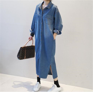 新品 /デニム ワンピース /【DENIM】デニム/ XL