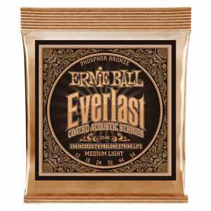 ERNIE BALL 2546 Medium Light Everlast Coated Phosphor Bronze 12-54 Gauge アコ弦〈アーニーボール〉