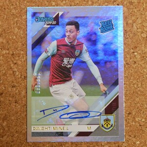 panini chronicles donruss soccer Dwight McNeil 250シリ ドワイト・マクニール バーンリー エヴァートン auto サイン rookie ルーキー