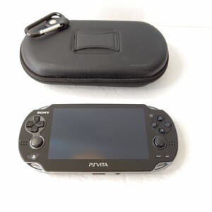 SONY　PSvita pch1100 クリスタルブラック　美品　ケースセット