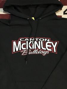 Canton Mckinley Bulldogs パーカー　オハイオ　アメリカ　カレッジ　ビンテージ　カントン　USA ストリート　スケート　古着　アメカジ