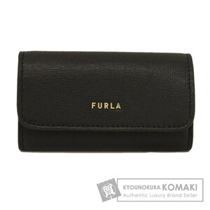 Furla フルラ ロゴ キーケース PVC レディース 中古