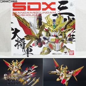 【中古】[FIG] 初期不良未対応 魂ウェブ商店限定 SDX 三代目頑駄無大将軍(サンダイメガンダムダイショウグン) SD戦国伝 風林火山編 完成品