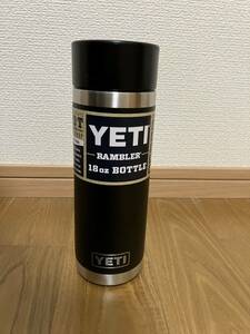 YETI イエティ　ランブラー　18オンス　ブラック　ホットショット　タンブラー 水筒 ボトル アウトドア 18oz