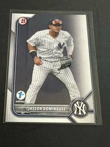 2022 bowman 1st edition jasson Dominguez