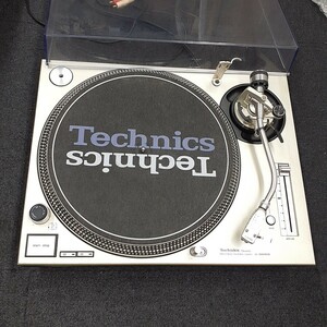 ① Technics テクニクス ターンテーブル レコードプレーヤー SL-1200MK3D / SHURE M44G カートリッジ ジャンク品　ま