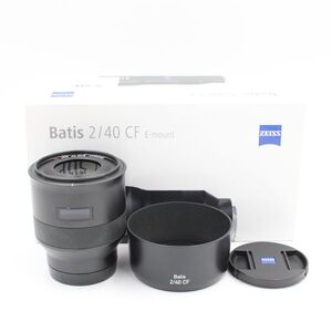 元箱付き。★美品★ Carl Zeiss カールツァイス ZEISS Batis 2/40 CF E-mount