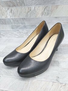 ◇ COLE HAAN コール ハーン ヒール パンプス サイズ5B ブラック レディース P