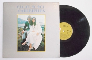 LP　CLOSE TO YOU CARPENTERS　カーペンターズ　愛のプレリュード　見開きジャケット ライナー A&M AML-80