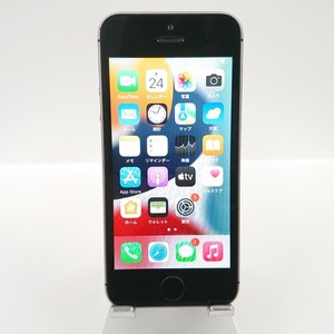 iPhoneSE 32GB SoftBank スペースグレイ 送料無料 即決 本体 c04000