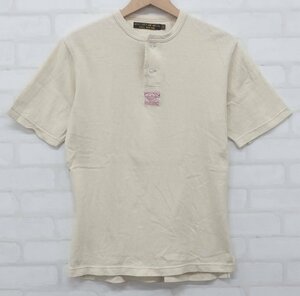 6T3685【クリックポスト対応】 フリーホイーラーズ 半袖ヘンリーネックTシャツ FREEWHEELERS