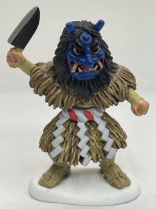 ■★サッポロビール　フィギュア版みちのく物産展　なまはげ（色違い：青）（秋田県・海洋堂）