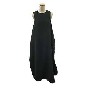 nagonstans / ナゴンスタンス | warm cocoon dress ウォーム 変形 ノースリーブ ドレス | M | ブラック | レディース