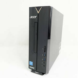 中古☆Acer デスクトップパソコン Aspire X XC-830-F14Q Celeron J4005 Win11 メモリ4GB SSD128GB DVDスーパーマルチ 動作良好 送料無料