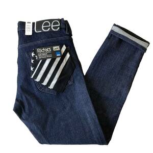 新品 Lee/リー RIDERS LASTIC SKINNY ハイパワーストレッチスキニーパンツ S 日本製 360°パーフェクトストレッチ バンダナ付き 送無料