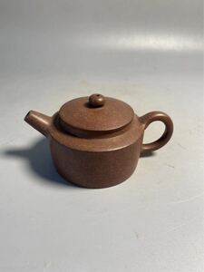 旧家蔵出 清朝期 陶磁器 朱泥 梨皮 紫泥 白泥 急須 時代物 茶壷 煎茶道具 孟臣 中国宜興 紫砂 唐物 中国美術